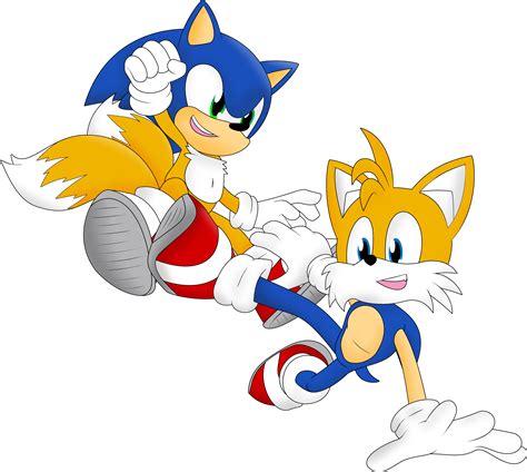 Sonic Hedgehog Tails Fox