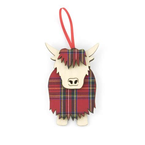 Hamish Highland Cow Decoration | Artcuts