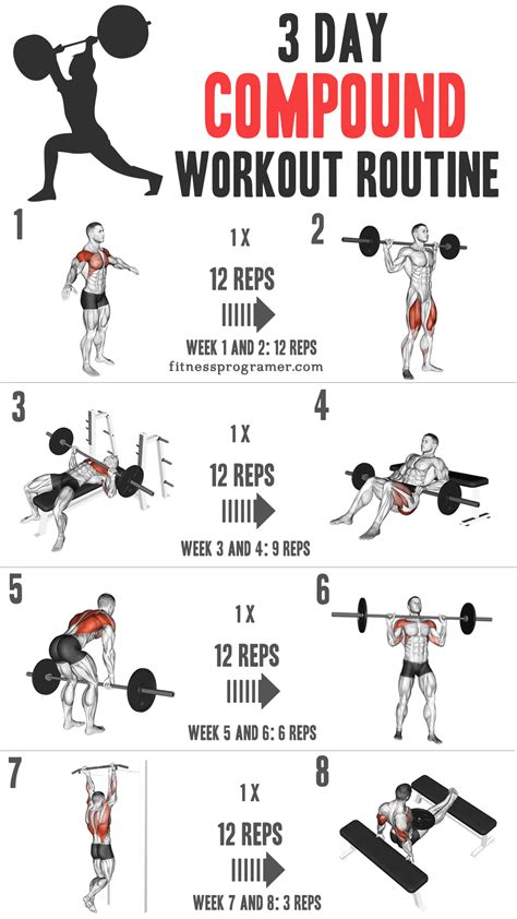 Are You Looking For A 3 Day Compound Workout Routine?