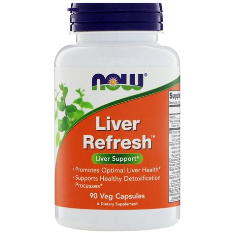 Now Foods Liver Refresh Veg Capsules By Iherb