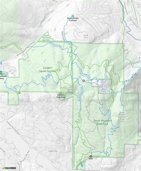 Squak Mountain State Park Issaquah Hiking Trails Trailforks