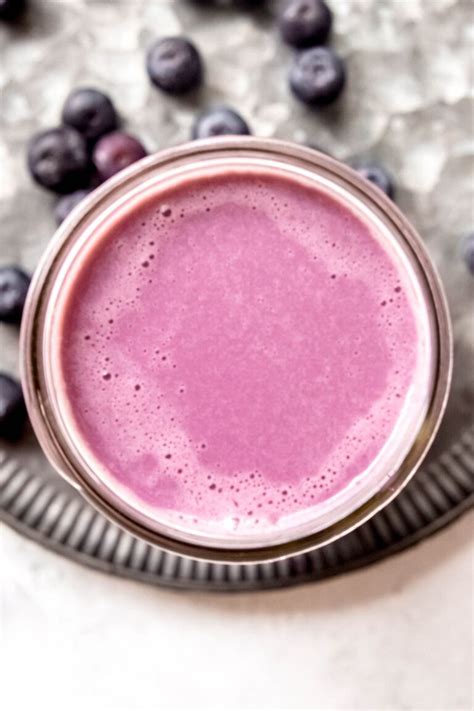 Homemade Blueberry Coffee Creamer