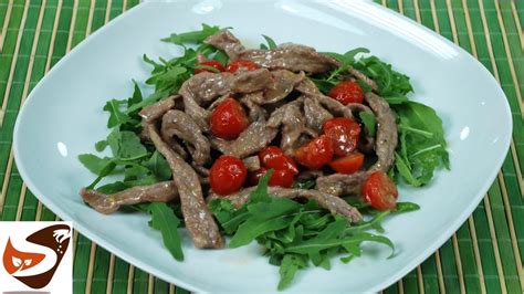 Straccetti Di Vitello Con Rucola E Pomodorini Secondi Piatti Veloci