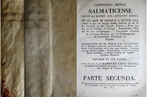 Compendio Moral Salmanticense En El Que Se Reduce A Mayor Brevedad El