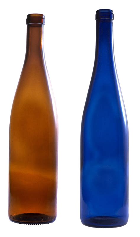 glass empty bottles PNG image