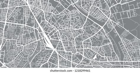 Urban Vector City Map Sapporo Japan Stock Vector Royalty Free