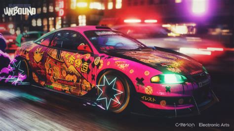 Wallpaper Need For Speed Unbound 4k Need For Speed EA Games