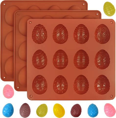 Wilton Easter Egg Shaped Silicone Treat Mold Home And Kitchen