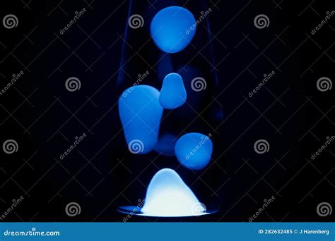 Lava Lamp, blue stock illustration. Illustration of abstract - 282632485