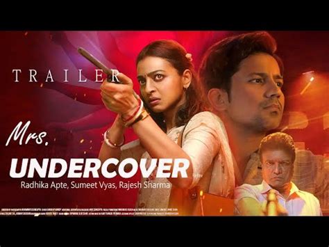 Mrs Undercover Trailer Review Radhika Apte Rajesh Sharma Filmy