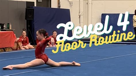 Level 4 Gymnastics Floor Music With Words | Floor Roma