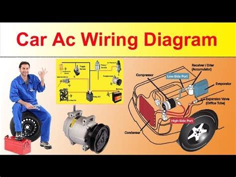 Car Ac Wiring Diagram || Car Air Conditioner Wiring Diagram || Autu Ac ...