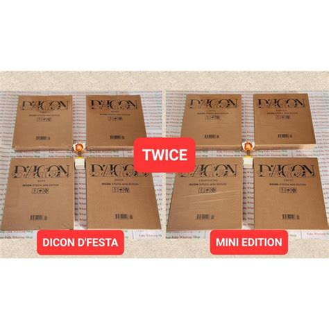 Jual TWICE DICON D FESTA Dispatch 10th Anniversary Mini Edition