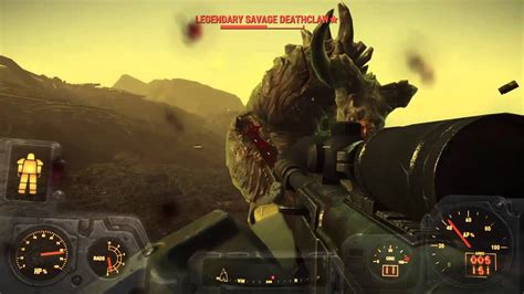 Fallout 4 sole survivor vs legendary savage deathclaw: dawn of