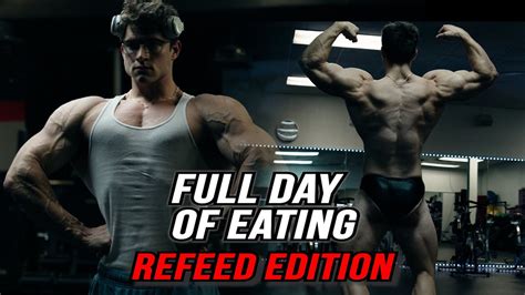 3 800 CALORIE FULL DAY OF EATING REFEED EDITION I 4 WEEKS OUT YouTube