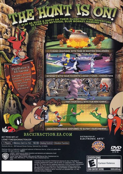 Looney Tunes Back In Action Sony Playstation 2 Game