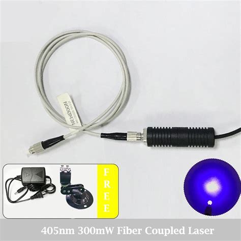 405nm 300mW Blue Fiber Coupled Laser Pigtailed Laser Diode Module