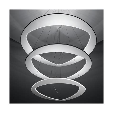 Lampe à suspension décentralisée Minitallux LED Diadema 3D en