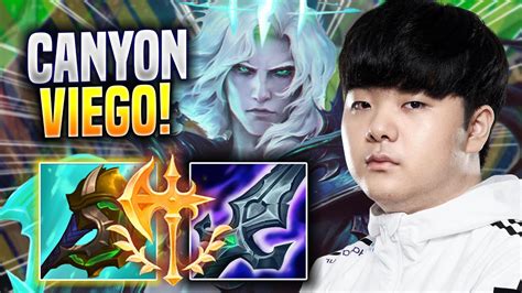 Canyon Is A God With Viego Dk Canyon Plays Viego Jungle Vs Graves