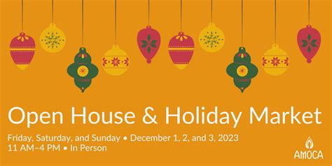 Open House & Holiday Market