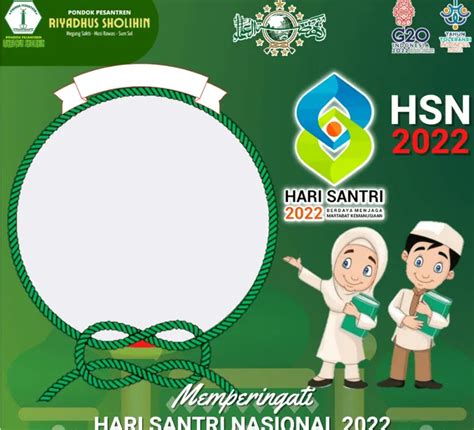 Cara Pasang Twibbon Hari Santri 2022 Lengkap Link Download Bingkai Foto