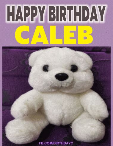 Happy Birthday CALEB gif images | Birthday Greeting | birthday.kim