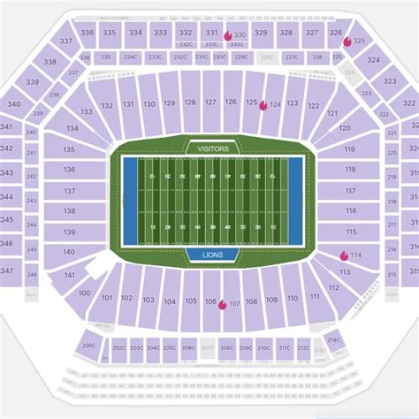 Lions season tickets 2024: Cheapest price, cost, seating map for every ...