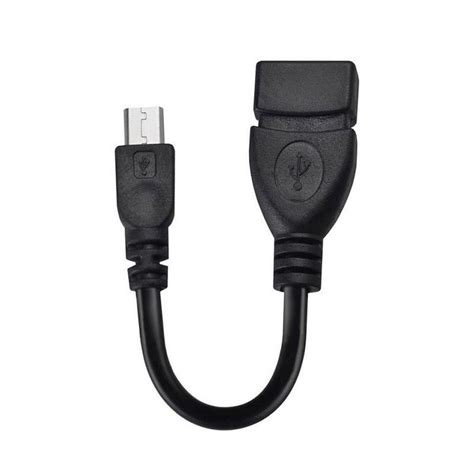 Newmicro Usb Cable Male Host To Usb Female Otg Adapter Phone Android B1x0 Pc I3r4