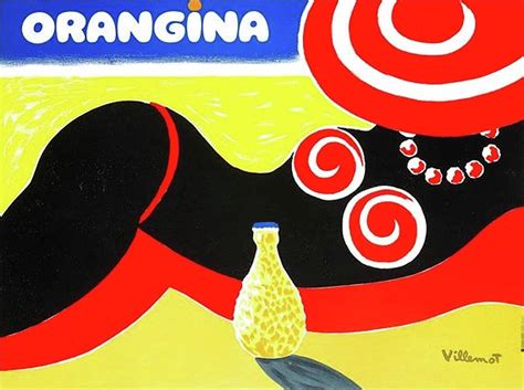 Orangina 1984 Bernard Villemot Digital Art By Brian Dominik Fine