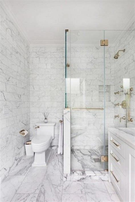 White Marble Bathroom Design