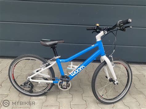 Woom Blue Detsk Bicykel Detsk Bicykle Palcov Mtbiker Baz R