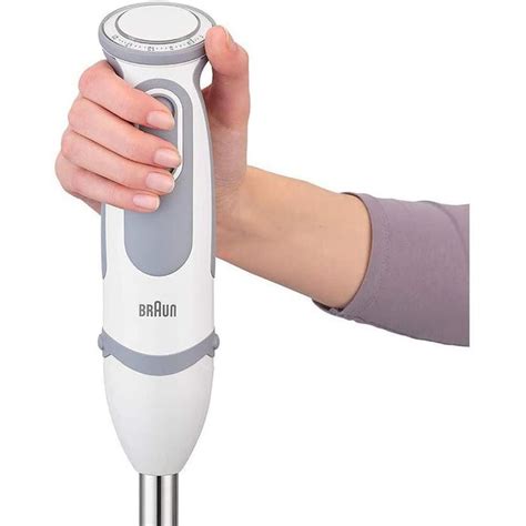 Braun Stabmixer MultiQuick 5 Vario MQ 5200 WH Edelstahl 1000 Watt