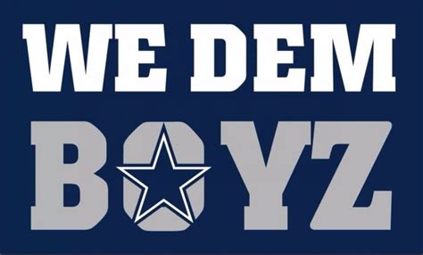 Dallas Cowboys We Dem Boys Flags 90x150cm Polyester Digital Print Banner