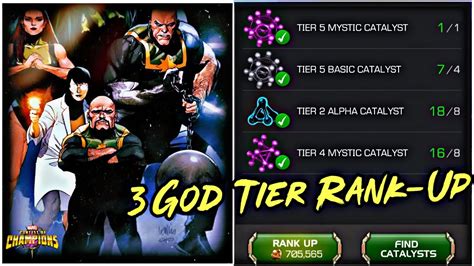 Rank Up My 6 Star Best Attackers To Rank 3 Max Mcoc Youtube