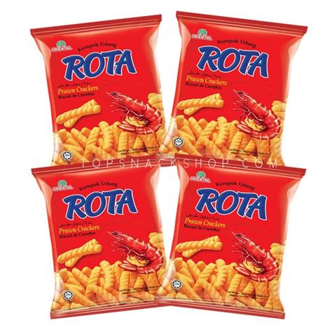 Oriental Rota Prawn Cracker G X Packs Free Snack Topsnackshop