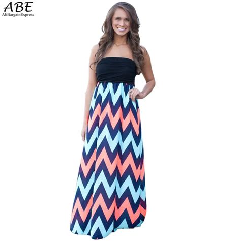 Aliexpress Buy 2015 Women Summer Dress Sexy Strapless Off