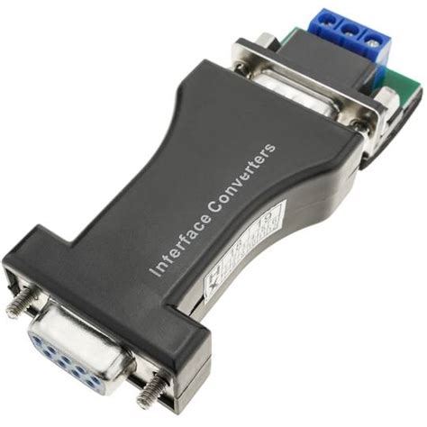 Serial Adapter Rs232 Db9 To Rs485 3 Pin And Db9 Cablematic