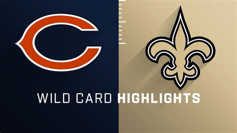 Chicago Bears vs. New Orleans Saints highlights | Super Wild Card Weekend