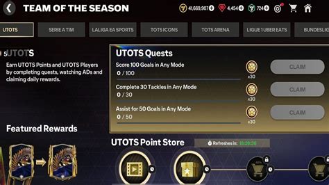 Ea Fc Mobile Utots 24 Chapter How To Get Utots Points For Exchange