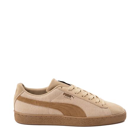 Mens Puma Suede Hemp Athletic Shoe Toasted Almond Journeys