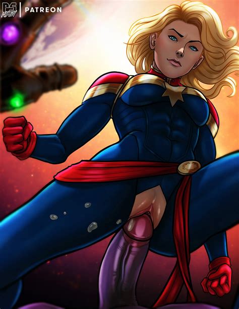 Rule 34 1boy 1girls Abs Avengers Big Penis Blonde Hair Blue Eyes Captain Marvel Carol Danvers