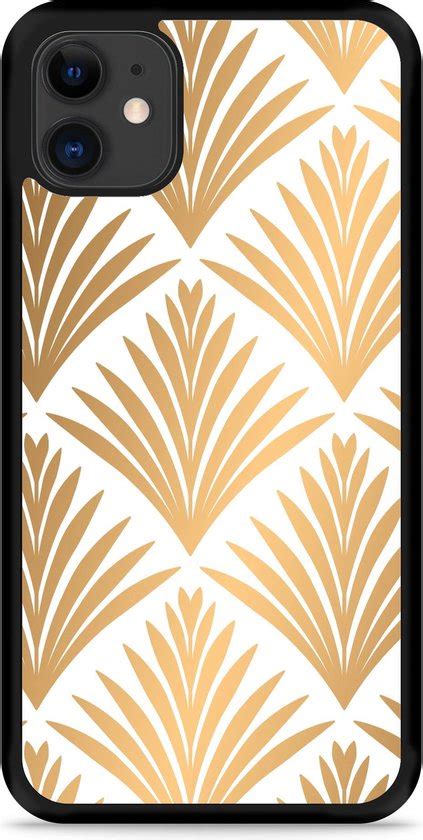 Hardcase Hoesje Geschikt Voor Iphone Art Deco Gold Bol