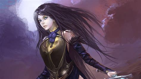 Wallpaper Video Games Fantasy Art Anime Black Hair 43 OFF