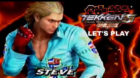 LET S PLAY Tekken 5 Dark Resurrection Online Steve Fox Arcade