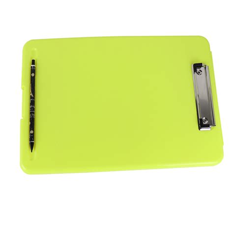 Fluorescent Color Portable Storage Clipboard China Storage Clipboard