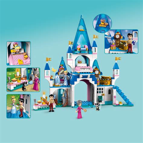 Cinderella And Prince Charmings Castle Colorbricks