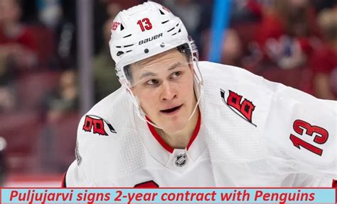 Pittsburgh Penguins Score Big: Signing Jesse Puljujarvi to a Two-Year ...