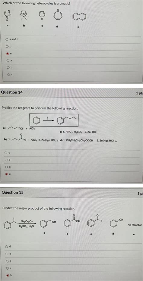 Solved Which Of The Following Heterocycles Is Aromatic 8 O Chegg