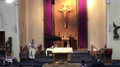 Immaculate Conception Vigil Mass Youtube