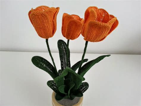 How To Crochet A Tulip